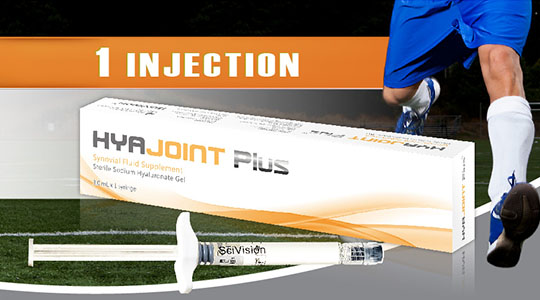 HYAJOINT Plus / HYAFLEX Forte / Agille  Forte / FLEXVISC Plus / FLEXUS FLUID One / VERSAN FLUID Uno / HYAFELIC Uno