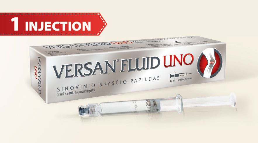 HYAJOINT Plus / HYAFLEX Forte / Agille  Forte / FLEXVISC Plus / FLEXUS FLUID One / VERSAN FLUID Uno / HYAFELIC Uno